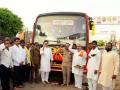 चोंडी-इंदूर, एस टी बससेवेचा शुभारंभ! - Marathi News | Chondi-Indore, ST bus service launched! | Latest ahilyanagar News at Lokmat.com