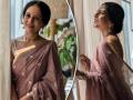 साडी आणि ऐश्वर्या नारकर म्हणजे, सौंदर्याचा परफेक्ट संगम - Marathi News | Sarees and Aishwarya Narkar are the perfect confluence of beauty | Latest filmy Photos at Lokmat.com