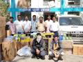 लातूर शहरात वाहनासह १८ लाखांचा गुटखा पकडला - Marathi News | gutkha worth 18 lakhs seized along with vehicle in latur city | Latest latur News at Lokmat.com
