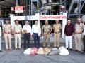 पोलिसांनी केला लाखो रुपये किंमतीचा गांजा चरस नष्ट  - Marathi News | police destroy marijuana worth lakhs of rupees | Latest raigad News at Lokmat.com
