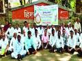 विविध मागण्यांसाठी शेतकऱ्यांचे आंदोलन, जिल्हाधिकारी कार्यालयासमोर ठिय्या - Marathi News | Movement of farmers for various demands, District Collectorate stays in front of the office | Latest raigad News at Lokmat.com