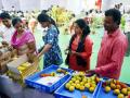 आंबा महोत्सवाचे उदघाटन, राज्यातील आंबा उत्पादक सोलापूरात - Marathi News | Mango Festival inaugurated, Mango producer Solapur in the state | Latest solapur News at Lokmat.com