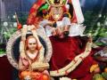 Navratri-नवरात्रौत्सवात षष्ठीला अंबाबाईची शारदा रूपात पूजा - Marathi News | During the Navratri festival, worship the sixth as the Sharda of Ambai | Latest kolhapur News at Lokmat.com