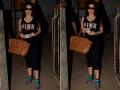 अमिषा पटेल दिसली या अंदाजात - Marathi News | Ameesha patel in Mumbai outside salon | Latest filmy Photos at Lokmat.com