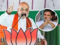 Amit Shah : "राहुल गांधी खोटं बोलून दिशाभूल करतात, खोटेपणाची फॅक्टरी..."; अमित शाह यांचा हल्लाबोल - Marathi News | Rahul Gandhi policy is to mislead by telling lies public already knows said Amit Shah | Latest national News at Lokmat.com