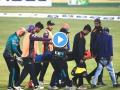 Bangladesh Premier League, Andre Fletcher: क्रिकेटच्या मैदानावर घडली दुर्दैवी घटना! स्ट्रेचरवरून खेळाडूला न्यावं लागलं हॉस्पिटलमध्ये; फलंदाजीच्या वेळी घडला प्रकार (Video) - Marathi News | Shocking Incident on Cricket Ground as Andre fletcher taken to hospital on stretcher after being hit on neck while batting in BPL 2022 watch video | Latest cricket News at Lokmat.com