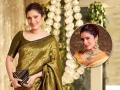 Ankita Lokhande : गरोदर आहे अंकिता लोखंडे?, अभिनेत्रीनं लपवला बेबी बम्प, फोटो व्हायरल - Marathi News | Ankita lokhande seems pregnant in the latest pictures fans are guessing she is hiding baby bump in saree | Latest filmy News at Lokmat.com