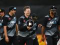 Michael Bracewell, NZ vs IRE T20I : मिचेल ब्रेसवेलचा करिष्मा; ५ चेंडूंत घेतली हॅटट्रिक अन् न्यूझीलंडला मिळवून दिला मोठा विजय, Video  - Marathi News | New Zealand have defeated Ireland by 88 runs in the 2nd T20I, Michael Bracewell in his first over itself takes a hat-trick, Video  | Latest cricket News at Lokmat.com