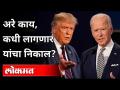 अरे काय, कधी लागणार यांचा निकाल? American Election 2020 | India News - Marathi News | What is the result? American Election 2020 | India News | Latest international Videos at Lokmat.com