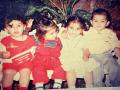 या फोटोत आहेत बॉलिवूडमधील दोन सितारे, ओळखा पाहू कोण आहेत हे? - Marathi News | Arjun Kapoor Share Throwback Pics With Cousins PSC | Latest filmy News at Lokmat.com