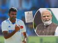 "अश्विनची निवृत्ती म्हणजे 'कॅरम बॉल"; PM मोदींचे खास पत्र, IND vs PAK मॅचचाही केला उल्लेख - Marathi News | PM Modi writes letter to R Ashwin on international retirement You bowled a carrom ball also mentioned Ind vs Pak t20 wc match | Latest cricket News at Lokmat.com