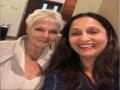 अश्विनी भावे यांचा फॅन मोमेंट सेल्फी ठरतोय लक्षवेधी - Marathi News | Ashvini Bhave shares her fan moment with Hollywood actress Judi Dench | Latest filmy News at Lokmat.com