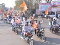 भव्य दुचाकी रॅलीने वेधले लक्ष, 2000 दुचाकी सहभागी - Marathi News | Attractive two-wheeler rally | Latest jalgaon News at Lokmat.com