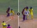 Video: खतरनाक स्पिन ! टप्पा पडून चेंडू झपकन आत वळला, काहीही कळण्याआधी 'दांडी गुल' - Marathi News | Cricket Video Super Spin Tegan Williamson turning ripper outfoxes Amrita Ramtahal U19 Womens T20 World Cup Aus vs Wi watch | Latest cricket News at Lokmat.com