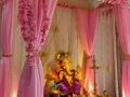 Ganpati 2025 Decoration Ideas: फक्त १ साडी किंवा १ ओढणी वापरून करा सुंदर आरास, पाहा कसं करायचं.. - Marathi News | Ganpati decoration ideas 2025, Ganpati decoration using just one saree or dupatta, backdrop ideas for Ganpati decoration, how to make backdrop for Ganpati using saree or dupatta | Latest sakhi Photos at Lokmat.com