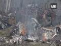 जम्मू काश्मीरमध्ये भारतीय वायुसेनेचे लढाऊ विमान कोसळले - Marathi News | IAF Fighter Jet Crashes in Jammu And Kashmir's Budgam | Latest national News at Lokmat.com