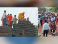 टिपुरांनी उजळले मार्कंडेश्वराचे मंदिर, नदी तीरावरही लागले दिवे - Marathi News | Markandeshwar temple lit up by Diyas; Lights were also sit on the river bank, marking the new moon | Latest gadchiroli News at Lokmat.com