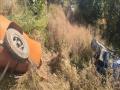 Kolhapur Accident: ट्रॅक्टर दरीत कोसळून कामगार ठार, सहा जण गंभीर जखमी  - Marathi News | Worker killed, six seriously injured as tractor falls into ravine between Masa Belewadi and Bolavi in ​​Kagal taluka kolhapur | Latest kolhapur News at Lokmat.com