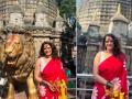 भाग्यश्री मोटेनं कामाख्या देवीचं घेतलं दर्शन, आसाममधील फोटो व्हायरल - Marathi News | Bhagyashree Mote Visited Mrityunjay Mandir And Maa Kamakhya Temple Assam Photos Viral | Latest filmy News at Lokmat.com