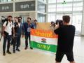 IND vs AUS : भारत आर्मीला दिली जडेजा आणि भुवनेश्वरने भेट - Marathi News | IND vs AUS: Visit to India Army by Rohit and Bhubaneswar | Latest cricket News at Lokmat.com