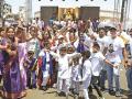 'भीमराया घे तुला या लेकरांची वंदना'; उन्हाची पर्वा न करता छ. संभाजीनगरात अभिवादनासाठी प्रचंड गर्दी - Marathi News | 'Bhimaraya, take this children's greetings to you'; Regardless of the heat, a huge crowd gathers in Sambhajinagar to greet Babasaheb Ambedkar | Latest chhatrapati-sambhajinagar News at Lokmat.com
