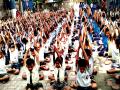 भिवंडीत ठिकठिकाणी योग दिन उत्साहात साजरा - Marathi News | Celebrated Yogi day at the festive occasion | Latest thane News at Lokmat.com