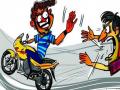 मोटारसायकल खरेदी करायला आला अन पळवून घेऊन गेला - Marathi News | He came to buy a motorcycle and went away | Latest nashik News at Lokmat.com