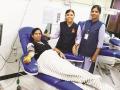 World Blood Donor Day : कौतुकास्पद ! रुग्णांसाठी रक्तदान करून जीव वाचविण्यात महिलाही पुढे - Marathi News | World Blood Donor Day : Glorious! Women also continue to save lives by donating blood for patients | Latest chhatrapati-sambhajinagar News at Lokmat.com