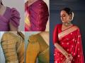 जाड दंडांमुळे साडी नेसली की फार बेढब दिसता? बाह्यांचे ५ डिझाईन्स पाहा, दंड दिसतील सुबक आणि स्लिम! - Marathi News | best blouse sleeve designs for heavy arms how to hide flabby arms in saree sleeve styles that make arms look slimmer blouse designs for broad shoulders and heavy arms | Latest sakhi Photos at Lokmat.com