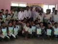 यावर्डी येथे विद्यार्थ्यांना मोफत पाठ्यपुस्तकाचे वितरण ! - Marathi News | Free textbook distributed to students at Yavar! | Latest vashim News at Lokmat.com