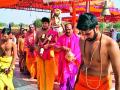 व्यंकटगिरीवरील बालीजी मंदीरात ब्रह्मोत्सवाची सांगता - Marathi News | The Brahmosvacha of the Balaji Temple at Vyankatgiri | Latest buldhana News at Lokmat.com