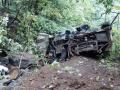 Satara Bus Accident: बसमध्ये चेष्टा-मस्करी सुरू होती अन् होत्याचं नव्हतं झालं! - Marathi News | Satara bus accident: what happened at the time of accident | Latest satara News at Lokmat.com