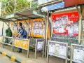 बस स्थानक की जाहिरात केंद्र, राजरोसपणे चिकटविली जातात पत्रके - Marathi News | Bus station's advertising center, which are adhesively packed | Latest pimpri-chinchwad News at Lokmat.com