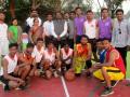 बॉस्केटबॉल स्पर्धेत पोलिस संघाची बाजी - Marathi News | Police team wins basketball tournament | Latest dhule News at Lokmat.com