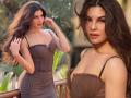 Jacqueline Fernandez चा हा बोल्ड अवतार पाहून फॅन्स झाले फिदा, बघतंच रहावं अशा ग्लॅमरस अदा - Marathi News | Jacqueline Fernandez looks hot in brown dress see photos | Latest filmy Photos at Lokmat.com