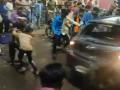 Car Rammed : दुर्गा विसर्जनाच्या मिरवणुकीत कार घुसली, एकाचा मृत्यू तर सहा जण जखमी - Marathi News | Car rammed immersion procession crushing 7 after speeding the car one died in bhopal | Latest national News at Lokmat.com