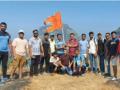 डोलकाठीसाठी ढाक डोंगरावरून आणला गरुडध्वज - Marathi News | The eagle flag was brought from Dhak hill for Dolkathi | Latest raigad News at Lokmat.com
