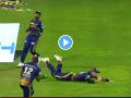 Tim Southee Catch, IPL 2022 KKR vs PBKS Live Video: खतरनाक!! चेंडू हवेत उंच गेलेला असतानाही टीम साऊदीने टिपला अप्रतिम कॅच - Marathi News | IPL 2022 KKR vs PBKS Live Catch of the Match Tim Southee takes blinder by running hard on ground superb catch Video | Latest cricket News at Lokmat.com