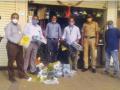दुकानदारांकडून प्लास्टिक साठा जप्त - Marathi News | Seized plastic stocks from shopkeepers | Latest navi-mumbai News at Lokmat.com