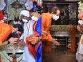 Ashadhi Ekadashi : आदित्य ठाकरेंचा वाकून नमस्कार, उद्धव ठाकरेंच्या 'त्या' फोटोची आठवण - Marathi News | Ashadhi Ekadashi : Aditya Thackeray bows and salutes in pandharpur, Uddhav Thackeray remembers that photo | Latest mumbai Photos at Lokmat.com