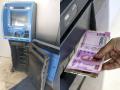 Crime News: ATM मशिन पद्धतशीरपणे फोडले, 22 लाखांची कॅश घेऊन चोरटे पळाले - Marathi News | Crime News: The ATM machine was systematically broken in solapur mohol, the thieves fled with Rs 22 lakh cash | Latest crime News at Lokmat.com