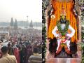 Pandharpur: निर्बंध उठले, वारकरी पोहोचले; कोरोनानंतर प्रथमच 8 लाख भाविक पंढरीत जमले - Marathi News | Pandharpur: For the first time after Korona, Dumdumali Pandhari, a handful of devotees for Maghi Ekadashi ... | Latest solapur News at Lokmat.com
