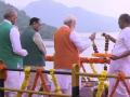 नर्मदेच्या पाण्याचे रंगले राजकारण, PM मोदींच्या गुजरातचं इलेक्शन - Marathi News | Narmada water colored politics, Modi's Gujarat election | Latest national News at Lokmat.com