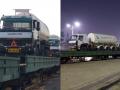 ऑक्सिजन एक्सप्रेस 8 टँकर घेऊन विशाखापट्टणमला - Marathi News | Oxygen Express took 8 tankers to Visakhapatnam | Latest mumbai Photos at Lokmat.com
