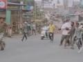 संगमनेरात पोलिसांवर जमावाचा हल्ला; तुफान दगडफेक - Marathi News | Mob attack on police in Sangamnera; Storm hurling | Latest ahilyanagar News at Lokmat.com