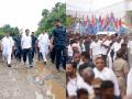 PHOTOS: खड्ड्या-खड्ड्यांचा तुडवीत रस्ता, राहुल गांधींची भारत जोडो यात्रा - Marathi News | A short road with potholes, Rahul Gandhi's Bharat Jodo Yatra soon in maharashtra | Latest national Photos at Lokmat.com