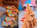 Video: अप्रतिम कलाकृती... २ कोटींहून जास्त व्ह्यूज; 'पारले जी' बिस्किटाचं राम मंदिर - Marathi News | Amazing work of art... More than 2 crore views G Biskit's of Ayodhya ram Mandir | Latest social-viral News at Lokmat.com