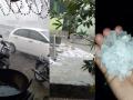 नागपूर, गोंदिया जिल्ह्यात गारपिटीसह अवकाळी पाऊस बरसला - Marathi News | Untimely rainfall in vidarbha : rain starts with hailstorm in Gondia, Heavy in Chandrapur | Latest nagpur News at Lokmat.com