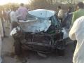 श्रीगोंदा-आढळगाव रस्त्यावर अपघात : दोन ठार, दोन गंभीर जखमी - Marathi News | Accident on Shrigonda-Nolargaon road: Two killed and two seriously injured | Latest ahilyanagar News at Lokmat.com