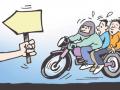 दुचाकीवर ट्रिपल सीट, तर लायसन्स निलंबित; नवीन कायदे लागू! - Marathi News | Triple seat on the bike will suspend your license | Latest vardha News at Lokmat.com